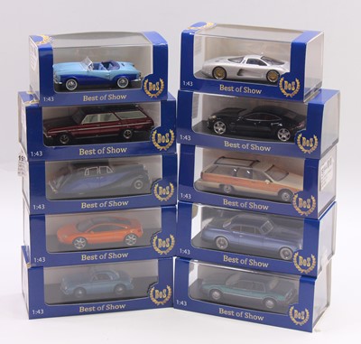 Lot 853 - Best of Show 1/43 scale group of 10 diecast...