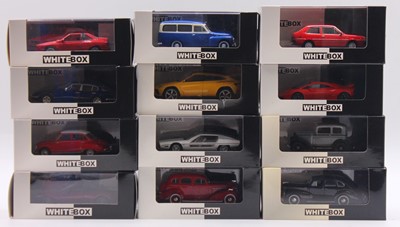 Lot 798 - White Box 1/43 scale group of 12 diecast cars...