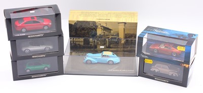 Lot 789 - Minichamps 1/43 scale group of 6 diecast cars...