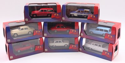 Lot 801 - IST Models (Ixo) 1/43 scale group of 8 diecast...