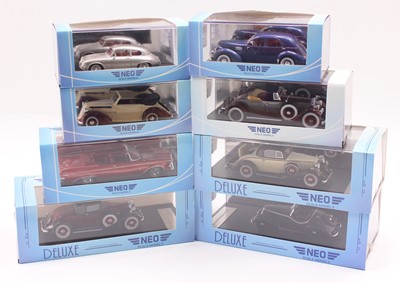 Lot 849 - Eight Neo scale models to include a Graham...