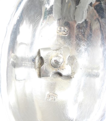 Lot 2070 - A George III silver saffron teapot, of shaped...