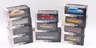 Lot 797 - Eleven White Box 1/43 scale diecast cars to...