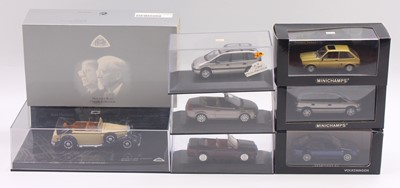 Lot 771 - Minichamps 1/43 scale group of 7 modern issue...