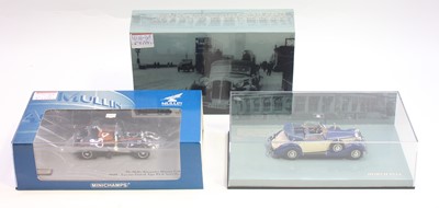 Lot 772 - Two Minichamps 1/43 scale cars to include a...