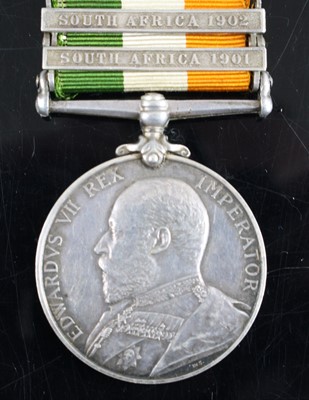 Lot 3004 - A King's South Africa Medal (1901-1902) with...