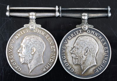 Lot 3013 - A WW I British War Medal, naming PO. 12961 PTE....