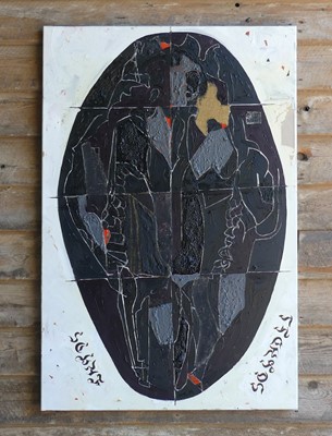 Lot 80 - Peter Jackson (1930-2019) - Schaf Schadel, oil...