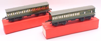 Lot 246 - Two Middleton Products 0 gauge Hornby style...