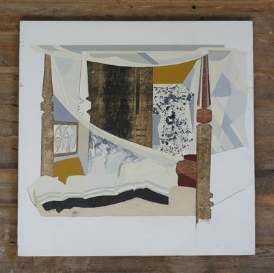 Lot 174 - Peter Jackson (1930-2019) - Bed Chamber, oil...