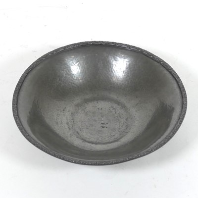 Lot 35 - A Liberty & Co Tudric pewter bowl, No.01354,...