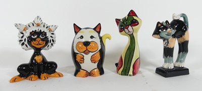 Lot 43 - A collection of four Lorna Bailey pottery...