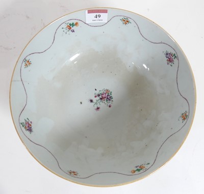 Lot 49 - A 19th century Chinese export porcelain...