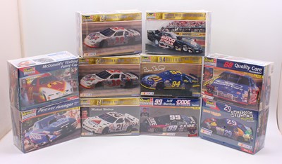 Lot 618 - A collection of ten boxed Revell 1/24 scale...