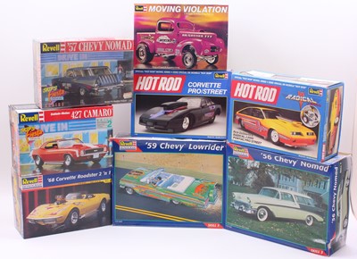 Lot 624 - A collection of 8 Revell and Revell/Monogram...