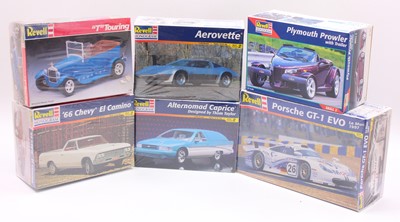 Lot 642 - A collection of six Revell/Revell Monogram...