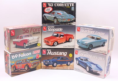 Lot 649 - A collection of seven boxed AMT/ERTL...