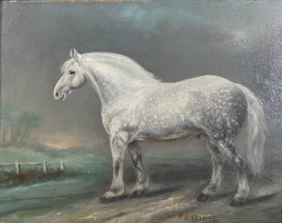 Lot 2240 - After J.F. Herring Snr - Study of a grey heavy...