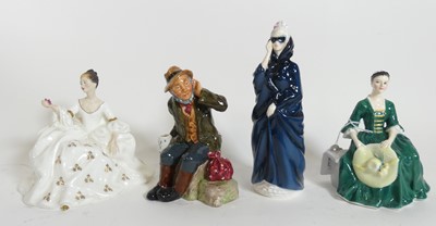 Lot 58 - A collection of Royal Doulton figures to...