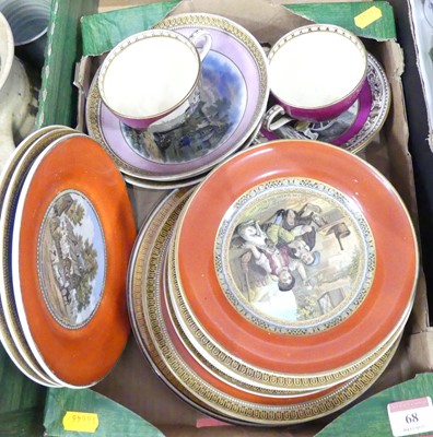 Lot 68 - A collection of Victorian prattware, to...