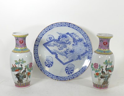 Lot 112 - A pair of contemporary Chinese Canton...