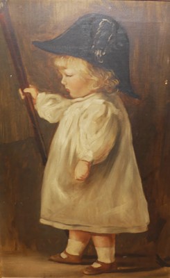 Lot 1009 - 19th century English school, portrait of a...