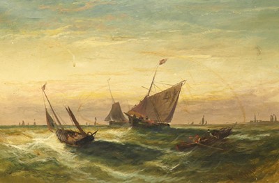 Lot 1016 - W Rogers - pair maritime scenes, oil on canvas,...