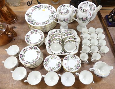Lot 135 - A collection of Wedgwood Hathaway Rose pattern...