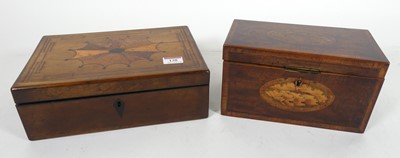 Lot 138 - A mid 19th century Victorian walnut lady's...