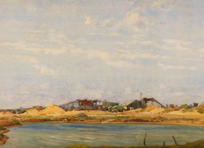 Lot 1052 - Edward Walker - Pair; Near Fen Drayton,...