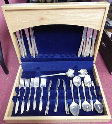 Lot 171 - A canteen of cutlery, not checked for...