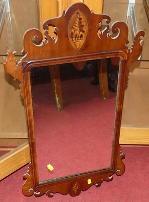 Lot 1174 - A 19th century mahogany bowfront three-drawer...