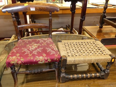 Lot 1178 - A 19th century simulated rosewood barback...