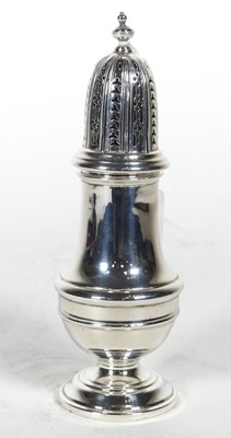 Lot 184 - An Elizabeth II silver sugar caster, the...