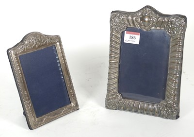 Lot 186 - An Elizabeth II silver-clad easel photograph...