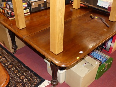 Lot 1258 - A mid-Victorian mahogany round cornered...