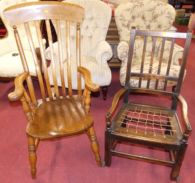 Lot 1265 - An early 20th century provincial elm and beech...