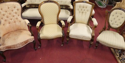 Lot 1275 - A collection of four various mid-Victorian...