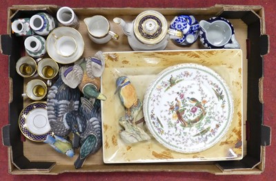 Lot 162 - A collection of ceramics to include miniature...
