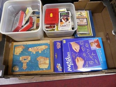 Lot 1520 - Tray of mixed board and parlour games to...