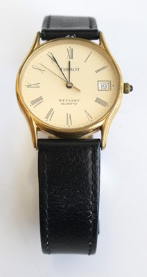 Lot 302 - A Tissot gent's Stylist quartz wristwatch...