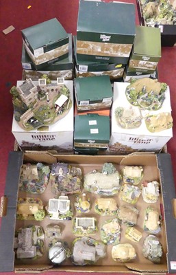 Lot 461 - A collection of Lilliput Lane model cottages,...