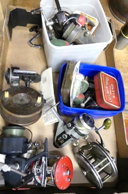Lot 495 - A collection of fishing reels, to include...
