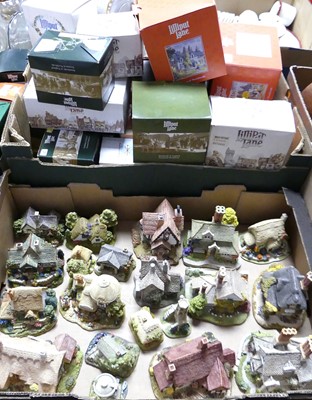 Lot 508 - A collection of Lilliput Lane model cottages,...