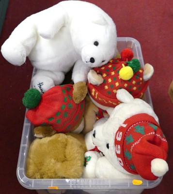 Lot 525 - A collection of four Harrods Christmas...
