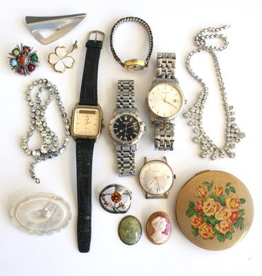 Lot 361 - Assoprted costume jewellery, fashion watches, etc