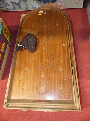 Lot 1069 - A Corinthian 15 bagatelle board; together with...