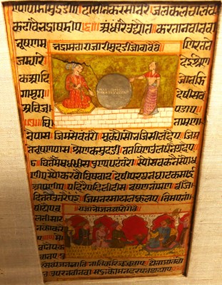 Lot 1092 - Indian Moghul school - Pair; Ceremonial scene...