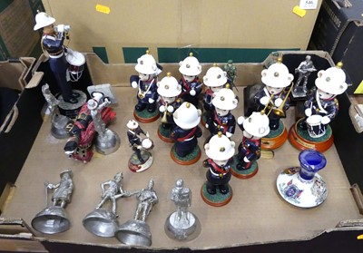Lot 546 - A collection of Royal Marine figures to...