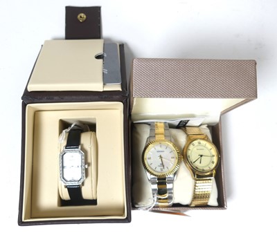 Lot 389 - A lady's Ingersoll Reflect quartz wristwatch,...